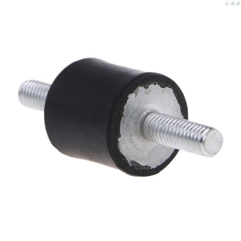 M5/M6/M8 Rubber Mount Double Male Thread Absorber Anti Vibration Silentblock Boat Car Bobbin Shock Absorber Tools