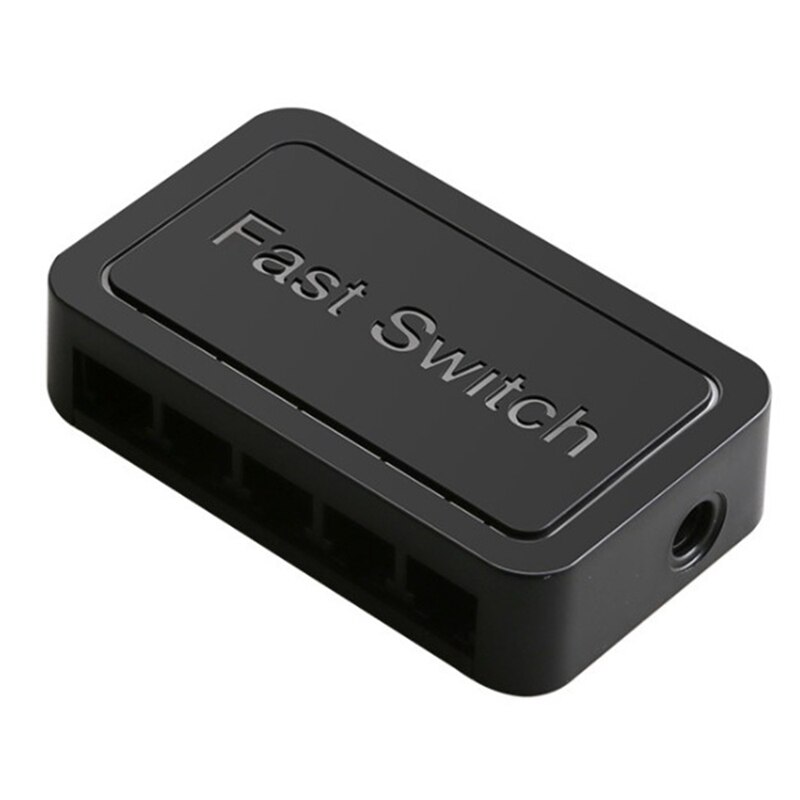 100M Desktop Network Switch RJ45 Gigabit Ethernet 5 Port LAN Desktop Fast Ethernet HUB Shunt Adapter For Monitor