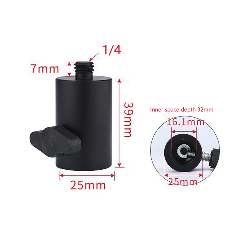 Uchwyt lampy aparatu lampa błyskowa doprowadziło 1/4 lub 3/8 fotografia adapter uchwytu lampy interfejs konwersji statywu akcesoria fotograficzne