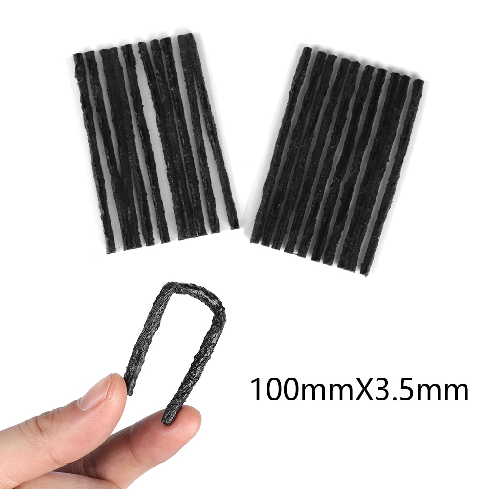 10/20/30 Stks Praktische Nuttig Zwarte Auto Bike Tyre Tubeless Seal Strip Plug Tire Bandenreparatieset Herstel Kit