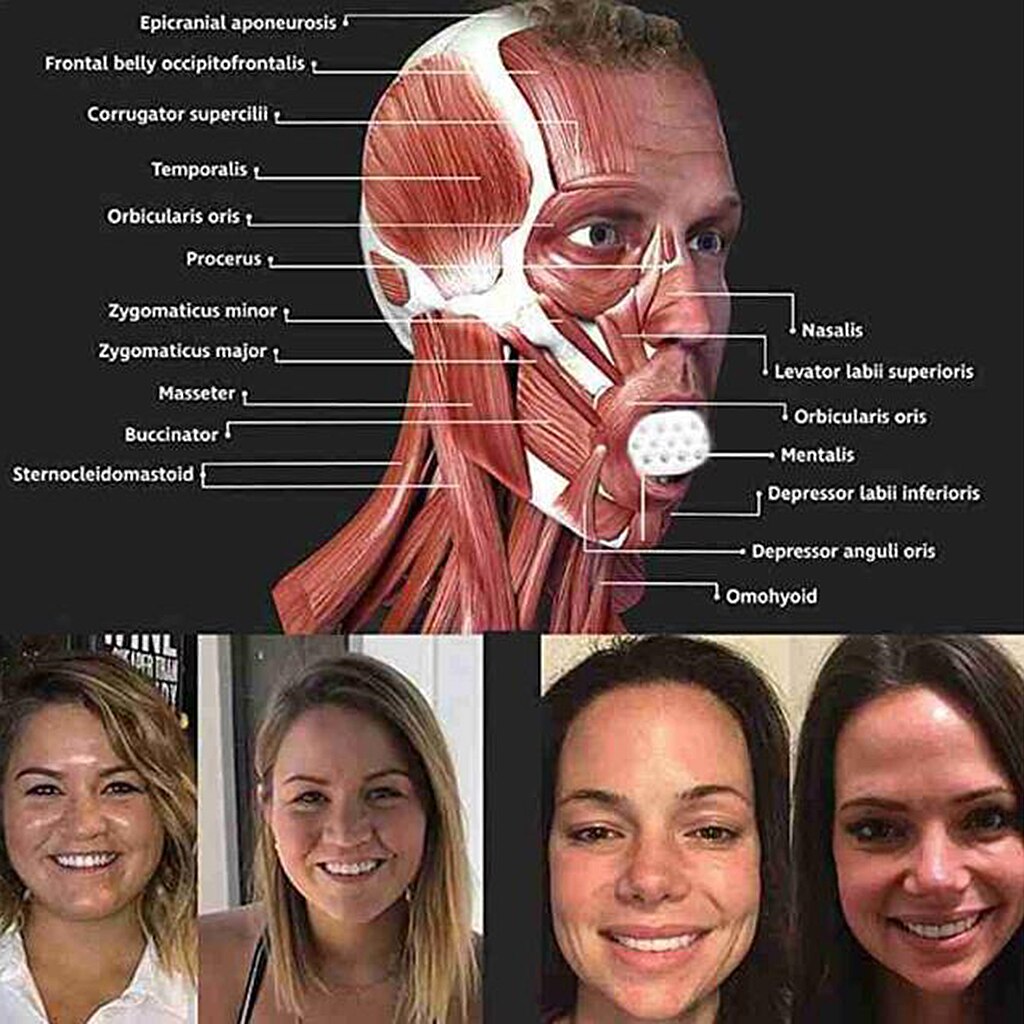 2 uds. Jawline ejercitador pelota de ejercicio doble barbilla reductor ed Jawline cuello cara masajeador tonificante