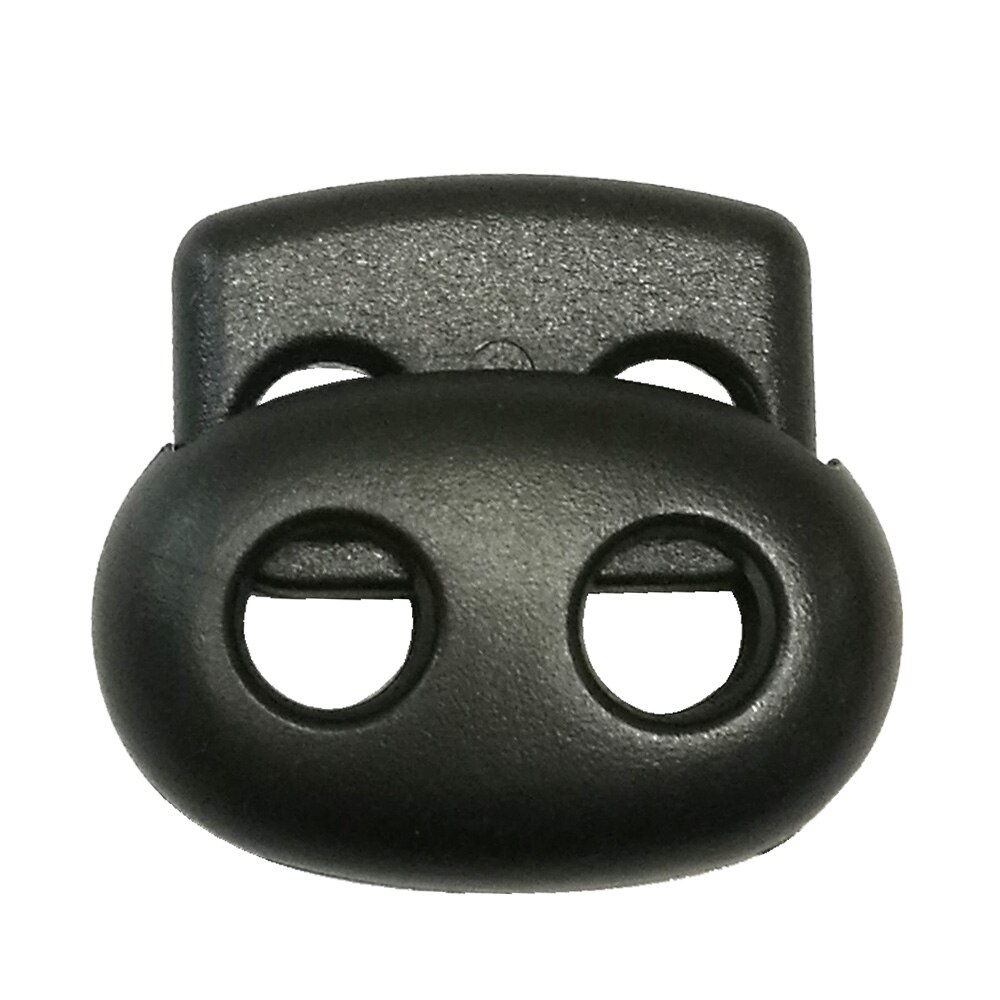 50/20PC 5mm Hole Spring Cord Locks Plastic Toggle Stopper Sliders Adjuster Fastener Clip For DIY bungee rope Drawstring Shoelace