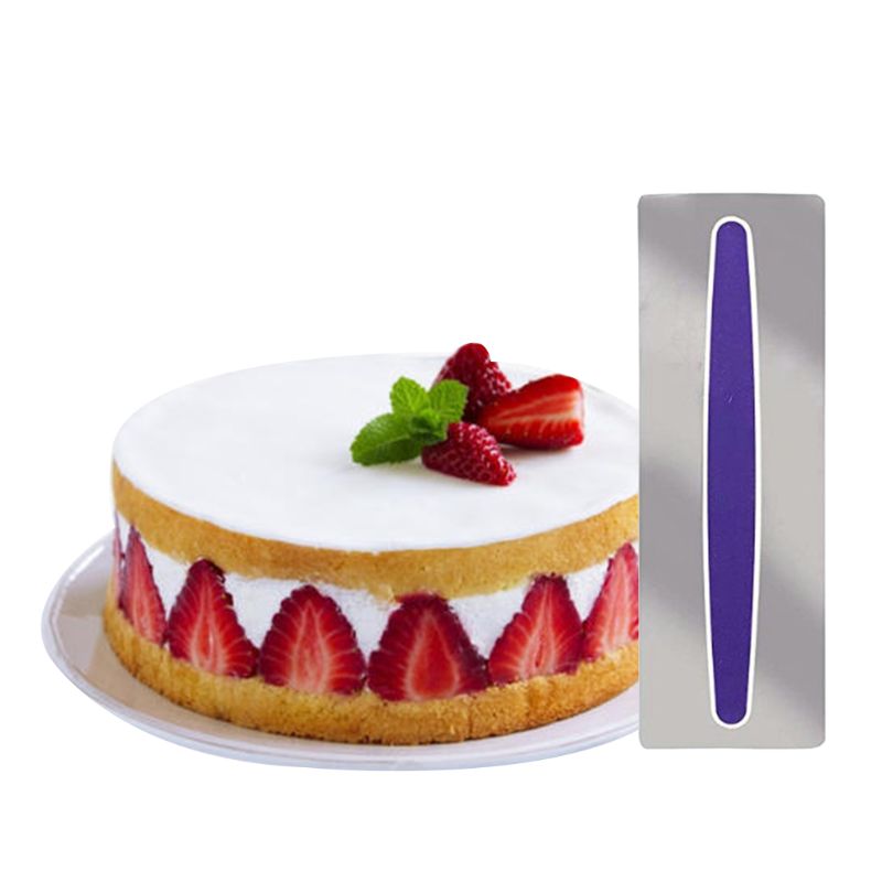 Rectangular DIY Hand Butter Scrapers Cake Bowl Cut Set Plastic Dough Cutter