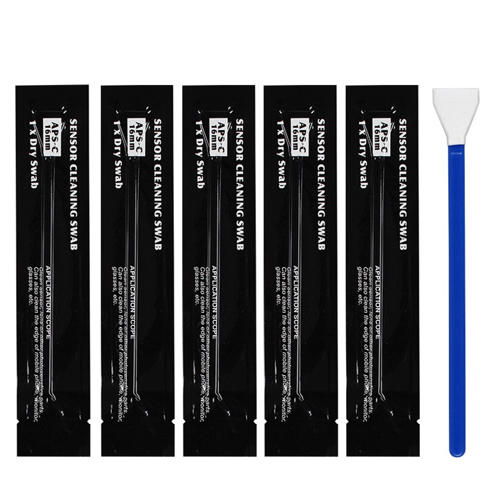 10 stücke Kamera APS-C Sensor Reinigung Tupfer Bausatz 16mm 24mm Tupfer Pinsel Für Digital Kameras