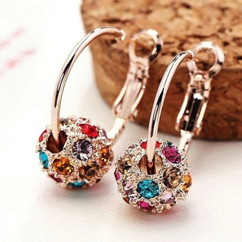 1 Pair Magnetic Therapy Weight Loss Earrings