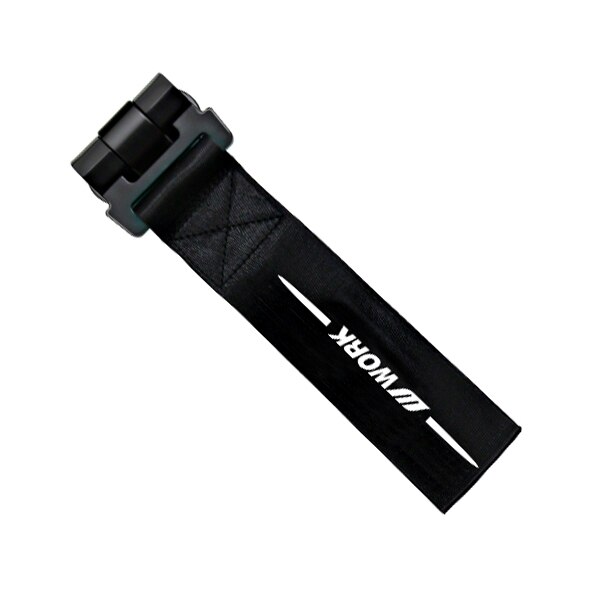 Courroie de remorquage pour MINI Cooper R50, R53, R55, R56, R57, R58, R59, R60, R61, F54, F55, F56, F60: work black