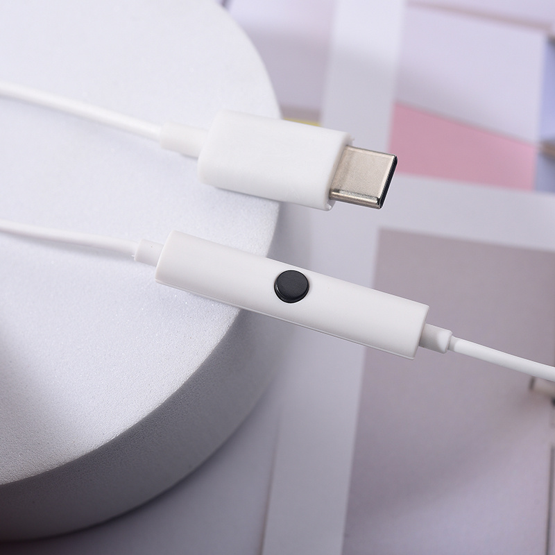 Original pour Google écouteurs USB Type C écouteurs intra-auriculaires casque filaire avec micro contrôle écouteur pour Pixel 9 8 7 6 Pro 3 4 5 XL