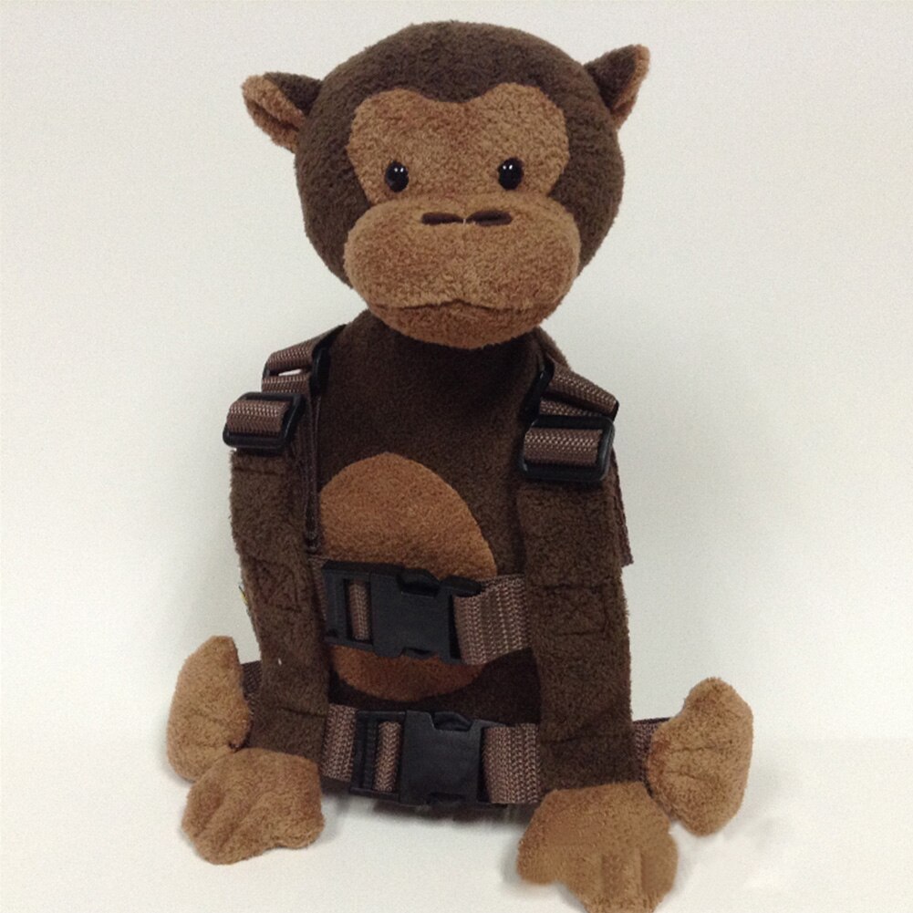 Toy Kid Keeper Plush Backpack Child Anti-lost Adjustable Leash Monkey Baby Walking Toddler Practical Animal Safety Harness