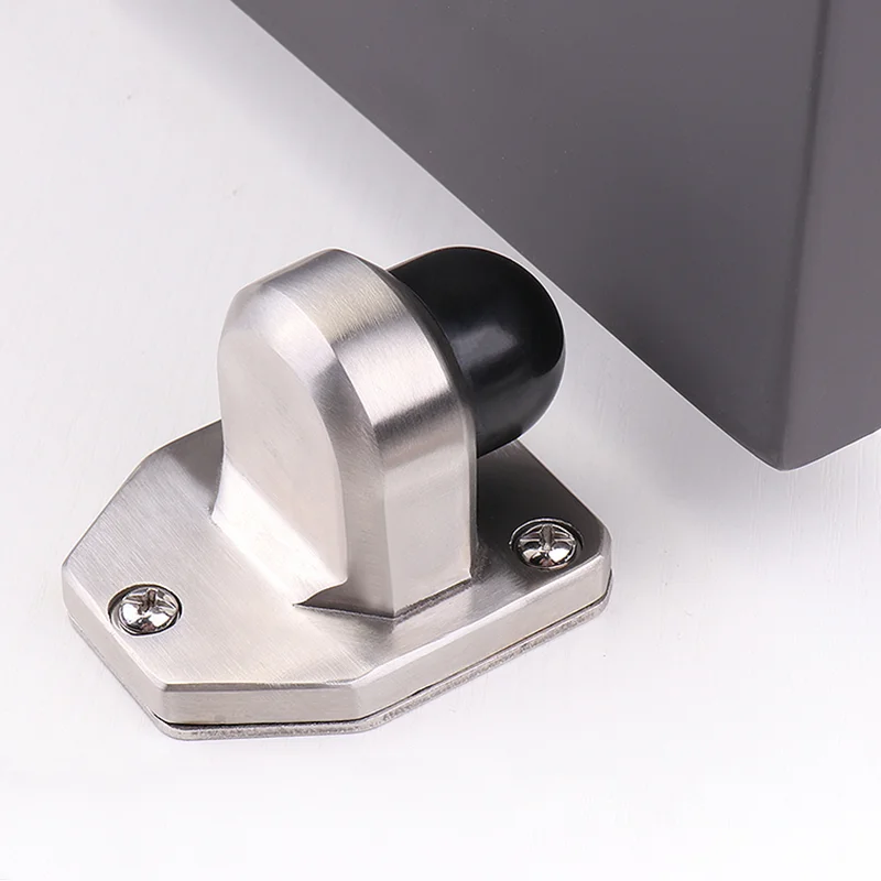 Heavy Duty Anti-Collision Door Stop Glass Door Limiter Stainless Steel Door Stopper Suitable For Outdoor Large Door Hardware