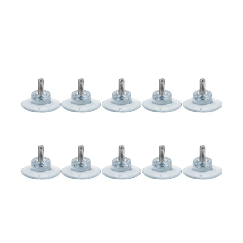 10 Stck Gummi Starke Saugnapf Ersatz für Glas Tisch Spitzen mit M6 Schraube