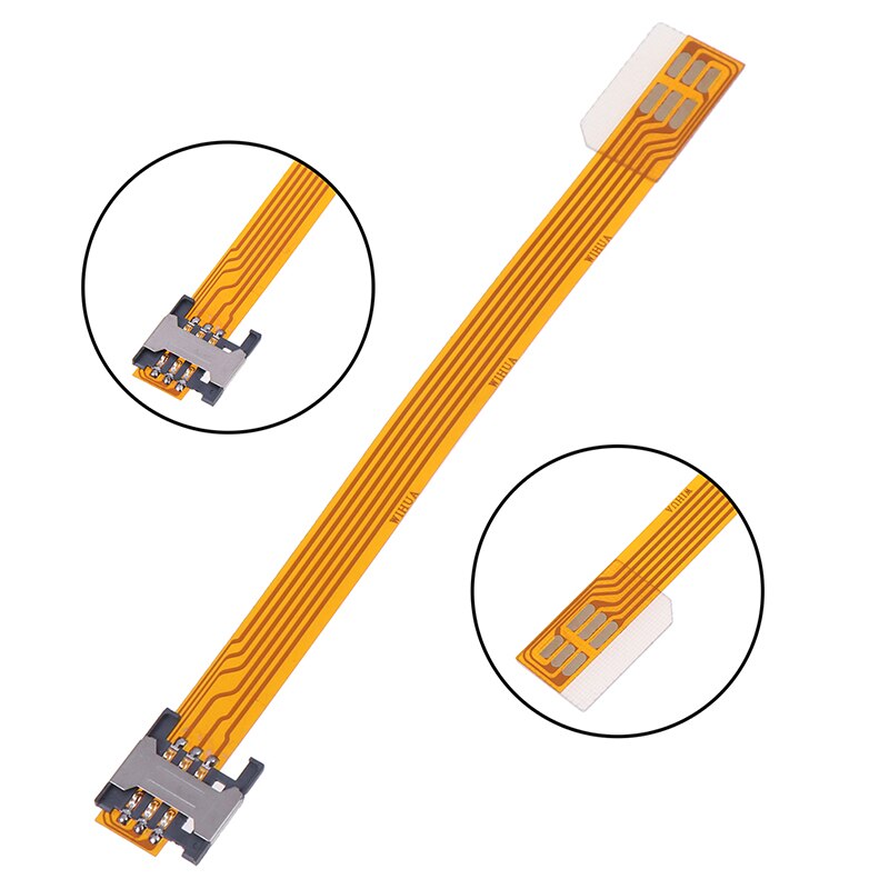 1 pc Sim Karte Kleine Zu Kleine Konverter Adapter Kabel Verlängerung Kleine Karte Offene Karte Für Handys Sim Karte