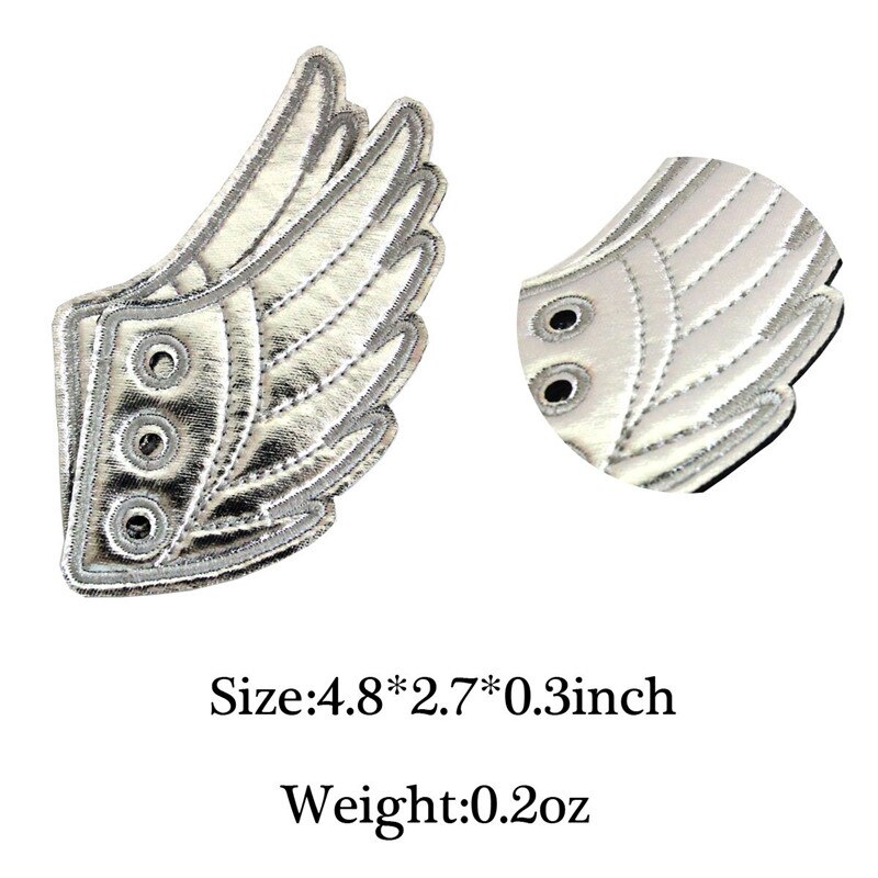 Chaussures de Skate en tissu noires 1 paire | Ailes décoratives, baskets de Marathon, accessoires de chaussures, petites ailes adorables pour garçons et filles