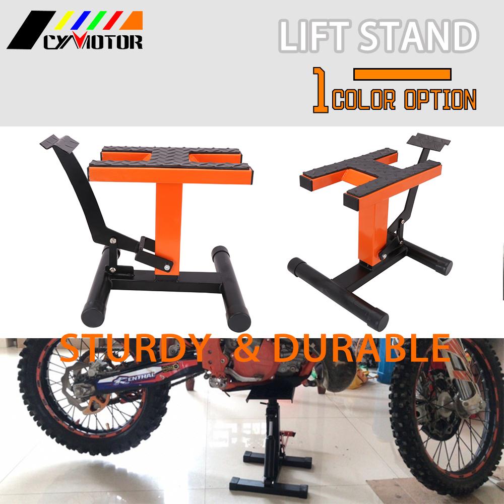 Universal Motocross Motorcycle Repair Bench Stool Maintenance Starting Car Parking Rack