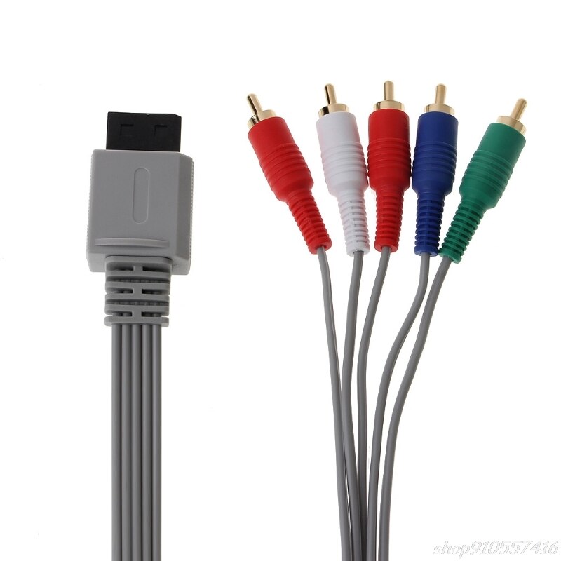 1.8M Component 1080P Hdtv Av 5RCA Adapter Kabel Voor Nintendo Wii Console O14 20