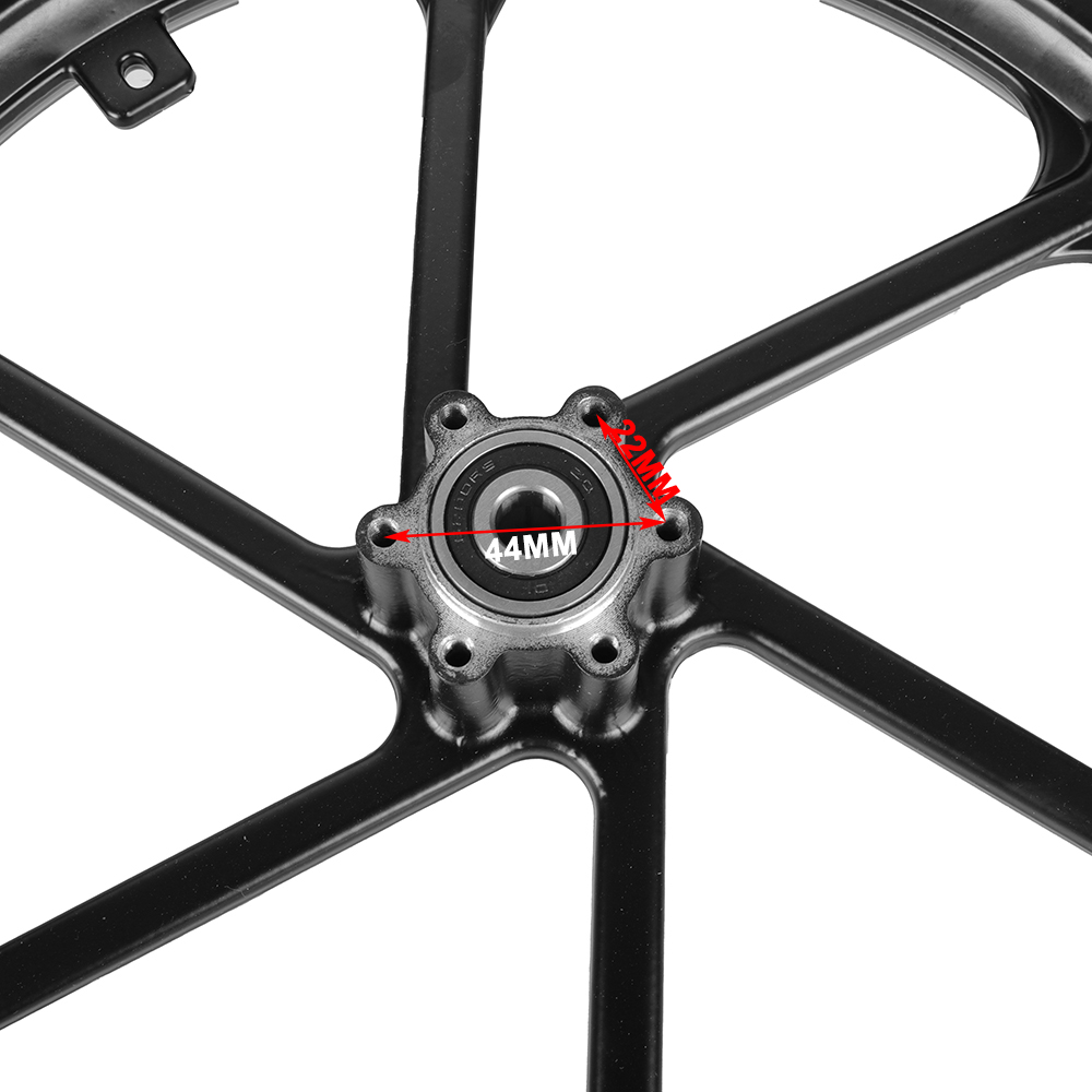 Bicycle 16 Inch Front Wheel 16x1.75 Tire Inner Tube Alloy Hub With Brake Disc For Electric Scooters Folding E-bike Bike Parts