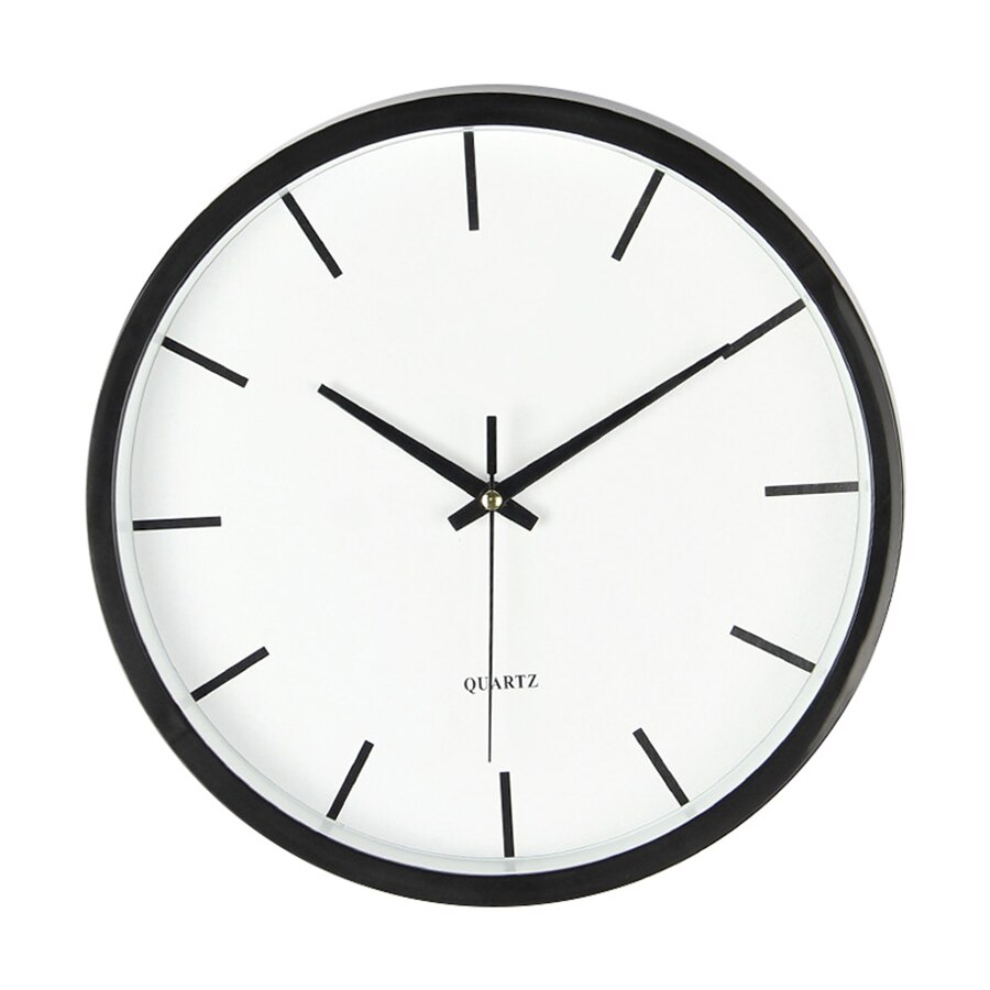 Plastic Wall Clock Study Room Home Wall Clock Digital Clocks Large Decorative Clocks Duvar Saatleri White Watch Bedroom W