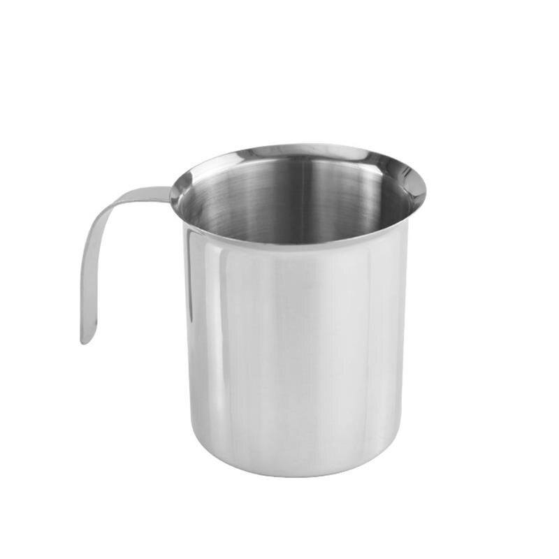 400/800Ml Handmatige Melkopschuimer Rvs Cappuccino Melk Creamer Schuim Mesh Koffie Foamer Creamer Keuken Applicance