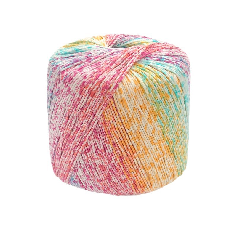 Katoen Maat 3 Kant Garen Voor Hand Breien, Haak Draad, Lange Nietje, Gemerceriseerd, Diy Truien, Hoed, 40G Bal,