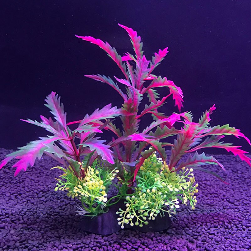 14cm simulatie kunstplanten aquarium decoratie wateronkruid ornament plant aquarium aquarium gras wateronkruid decoratie: A4