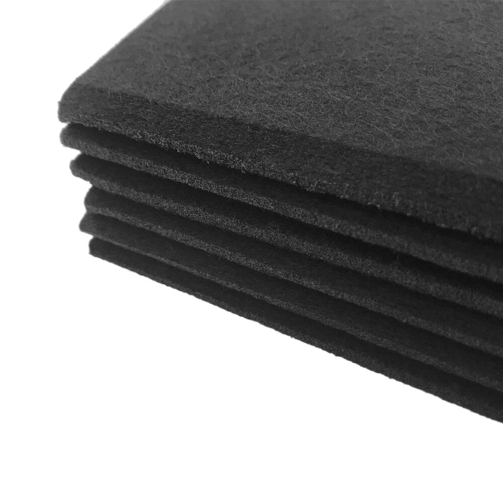 Paneles acústicos de hexagonal, Material de fibra de poliéster, aislamiento acústico e insonorizado, Panel de absorción acústica, 12 Uds.