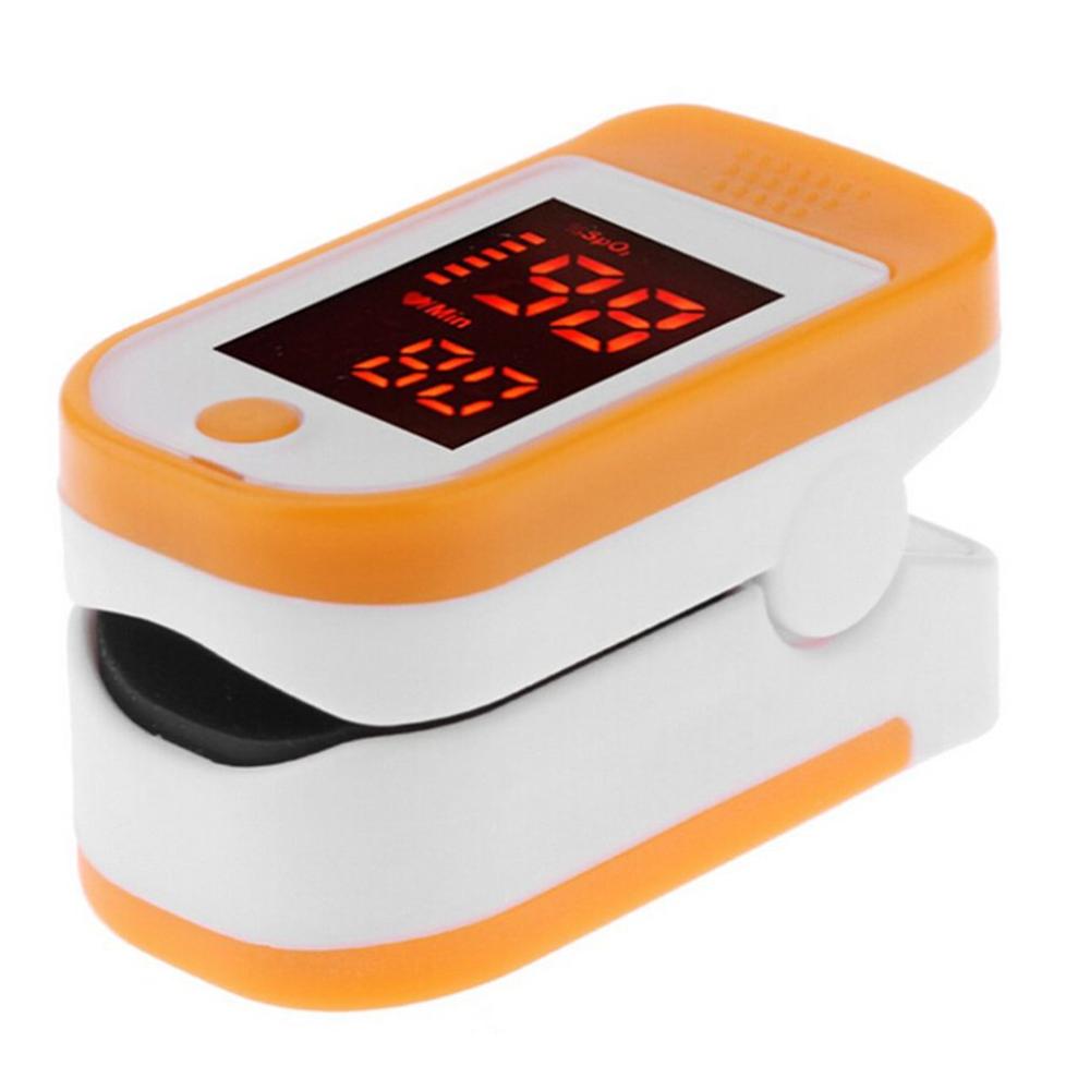 Puls oximeter finger puls oxymeter digital iltmåler klip type spo 2 pr sensor oled display fingerspids puls oximetre