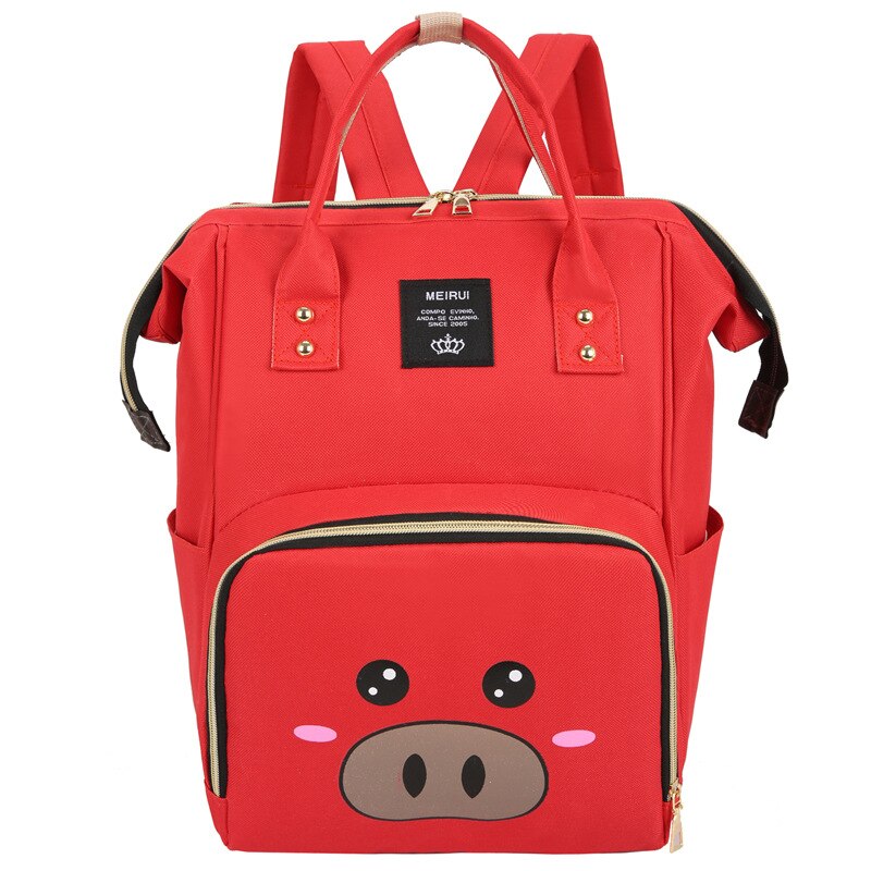 Grote Capaciteit Babyverzorging Zakken Waterdichte Kinderen Wandelwagen Zak Luiertassen Organizer: BZT046D