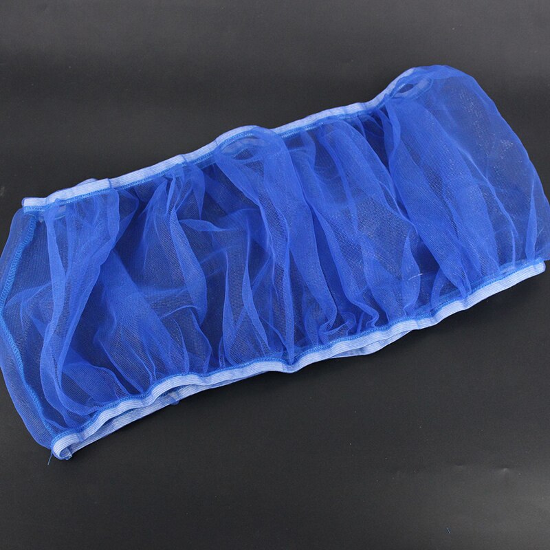 Malla de loro jaula para pájaros, tela de red, jaula de nailon, cubierta de gasa, receptor de semillas, accesorios aireados para mascotas, suministro práctico de fácil limpieza