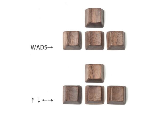 Wood keycap for mechanical keyboard walnut solid wooden keycaps spacebar Esc Cherry mx OEM