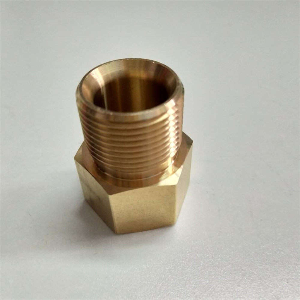Hnyri 1 stk  m22 14mm famale til  m22 15mm han messing højtryksrenser gevindtilslutning passer til dyser internt gevind slange rør adapter