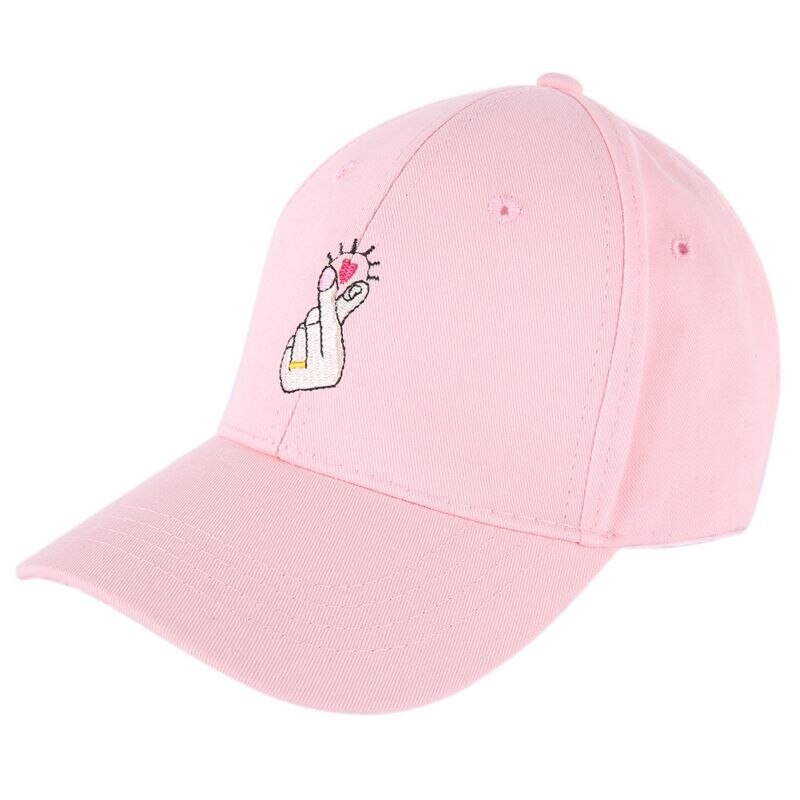 Hip hop løpecaps solid rosa harajuku style cap gorras snapback maskulin love cap baseball lue menn kvinner nyeste: Qj0897p