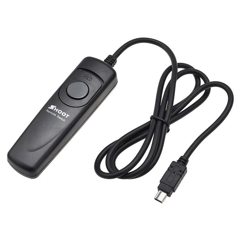 Shoot mc -dc2 fjernutløser for nikon  d90 d600 d610 d3100 d3200 d3300 d5000 d5100 d5200 d5300 d7000 digitale speilreflekskameraer: Default Title