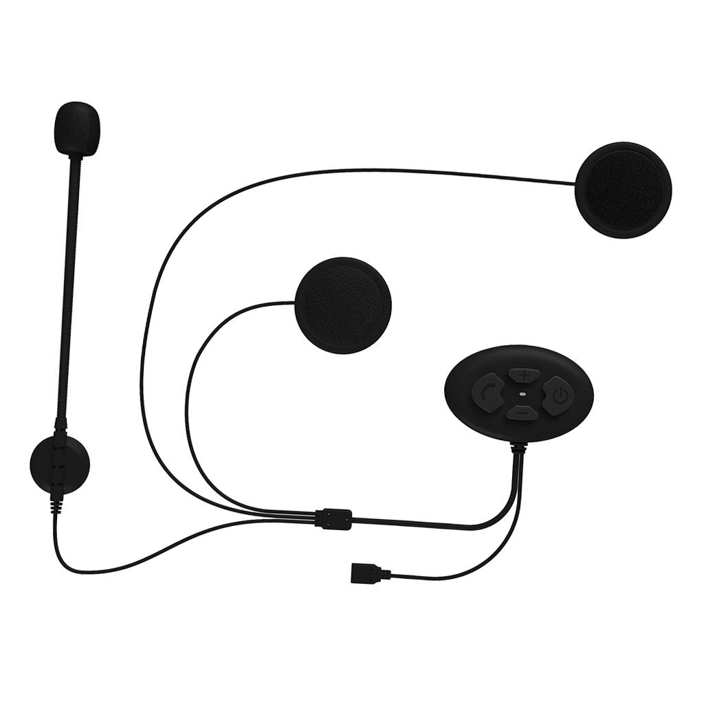 Motorcycle Helmet Headset Wireless Headphone Bluetooth v5.0 with Microphone Motorbike Helmet Communication System