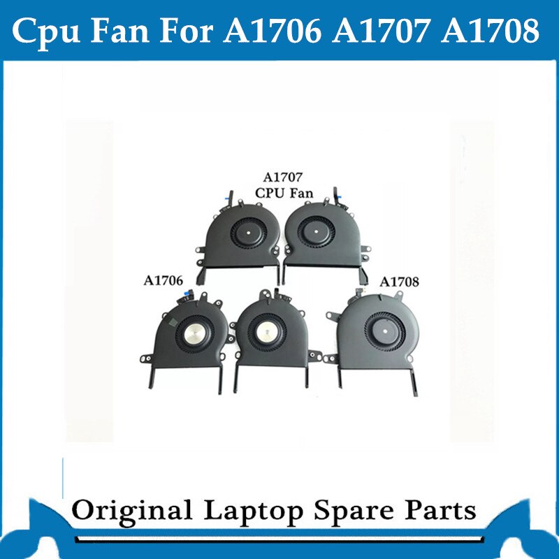 CPU Fan voor Macbook Pro Retina 13 inch 15 inch A1706 A1708 A1707 Cooling CPU Fan Links en Rechts