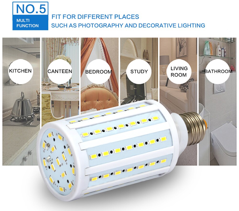 Bombillas LED de alto brillo para fotografía, Base E27, luz amarilla blanca para Softbox fotográfica para estudio de vídeo y fotografía