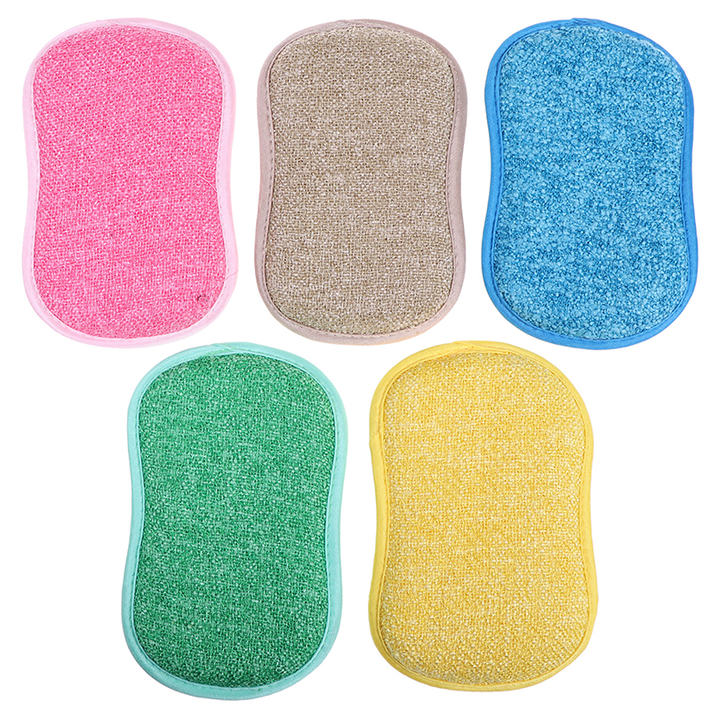 1/5/10 Uds cocina estropajo pan cepillo Anti-microbiana limpiador de melamine esponjas de cocina esponja para lavar los platos