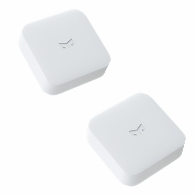 Yeelight-interruptor inalámbrico con Bluetooth , aplicación de enlace inteligente, Control remoto, escena personalizada, funciona con la aplicación Mihome, novedad de 5,0: 2 Pcs