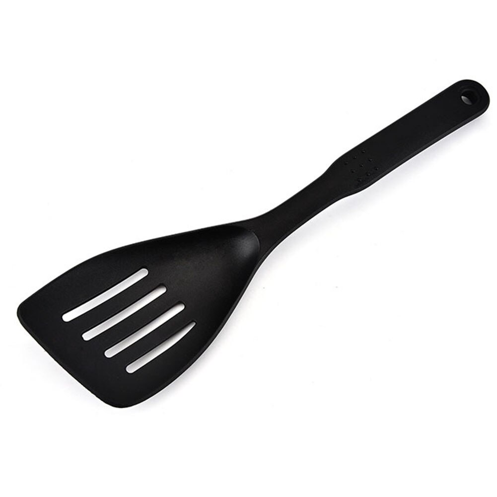 Spatula Nylon Handhold Kitchen Hygienic Heat Resistant Non-stick Easy Clean Cooking Utensil Frying Slotted Turner