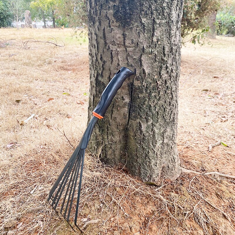 Grass raker agricultural raking grass sweeping leaf raker household leaf raker steel wire raking grass climbing grass climbing