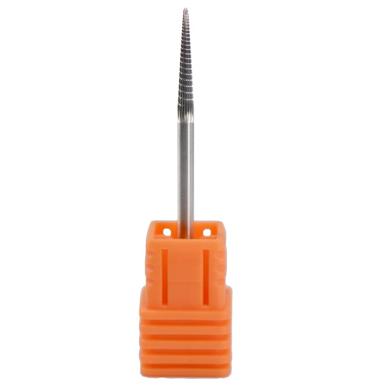 Extractor cónico superafilado de callos, broca de uñas, cortador de fresado, reemplaza el empujador de uñas para máquina eléctrica de uñas, herramientas