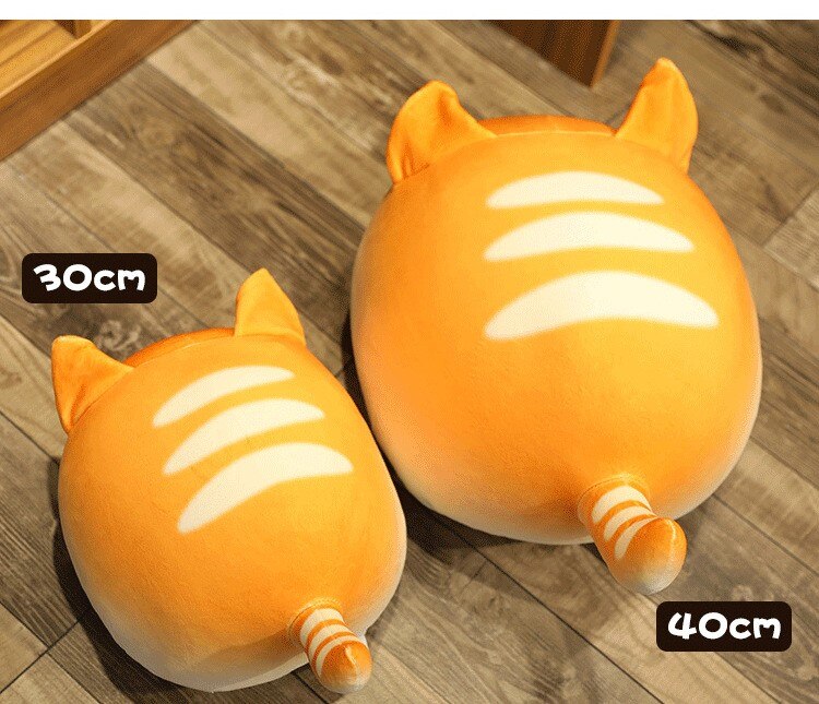 Japanse Kitten Sierkussen Kat Cartoon Knuffel Kussens Decoratieve Pop Meisje Vriend Student Squishmallow Voor Home Decor