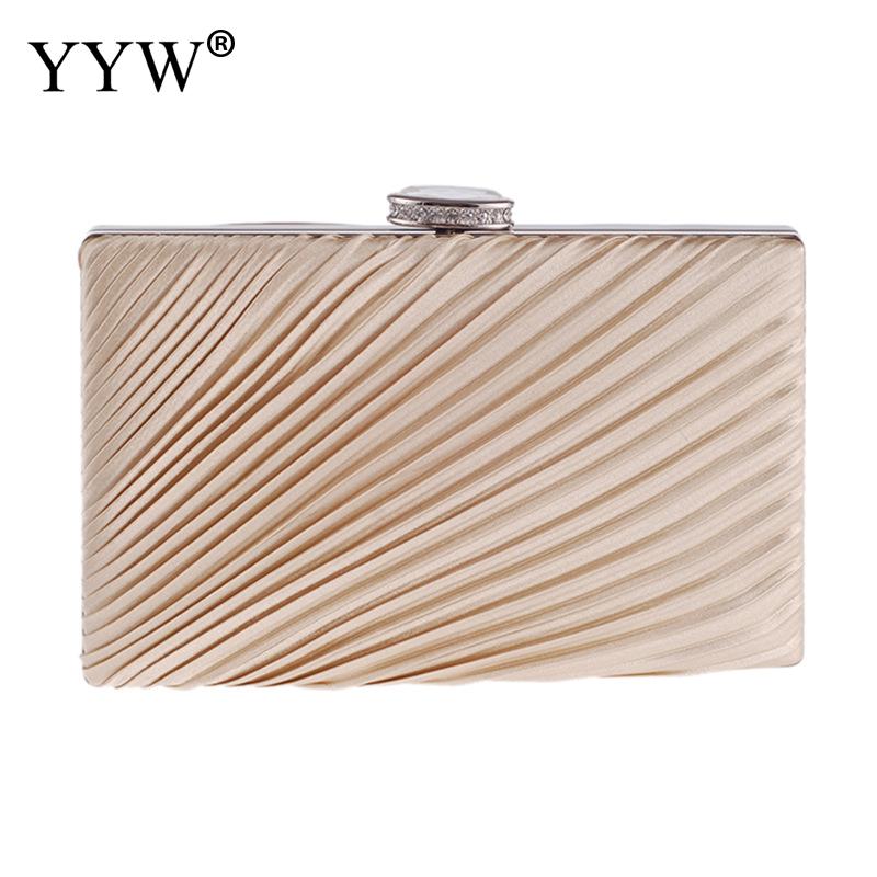 2022 Doos Koppelingen Keten Handtas Vrouwelijke Schoudertas Mode Paars Crossbody Tassen Voor Vrouwen Avond Party Wedding Clutch Purse: apricot