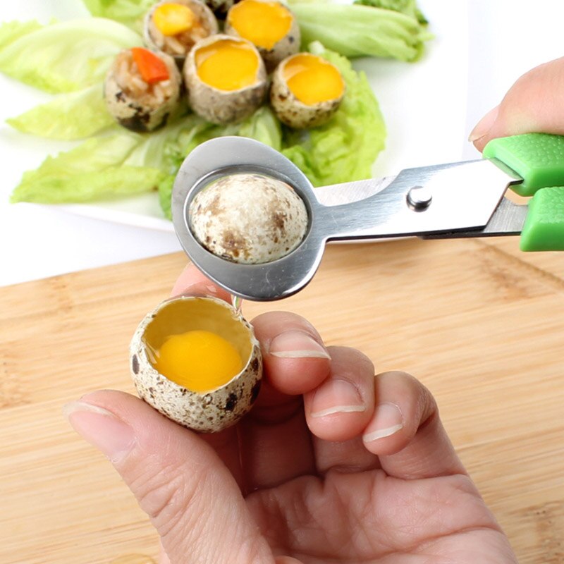 Vogel Tool Kwartel Ei Duif Schaar Eierschaal Cutter Blade Clipper Keuken Sigaar Opener Egg Gereedschap Keuken Accessoires Gadgets