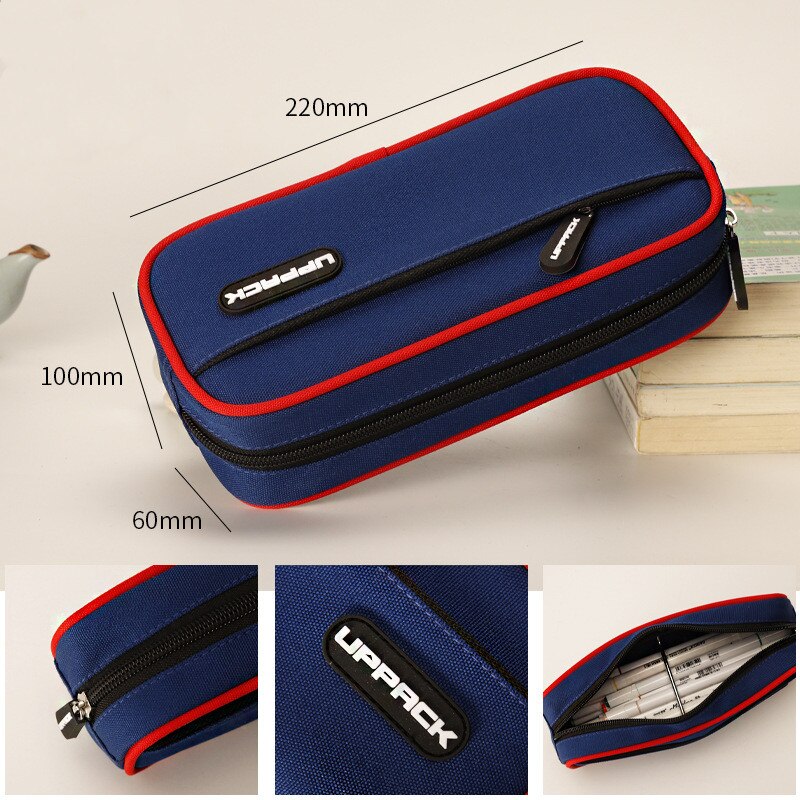 Pencil Case Stationery Cute Boys Girls Pencil Cases Storage Pen Bag Box Large Capacity Student School Office Supplies: D1