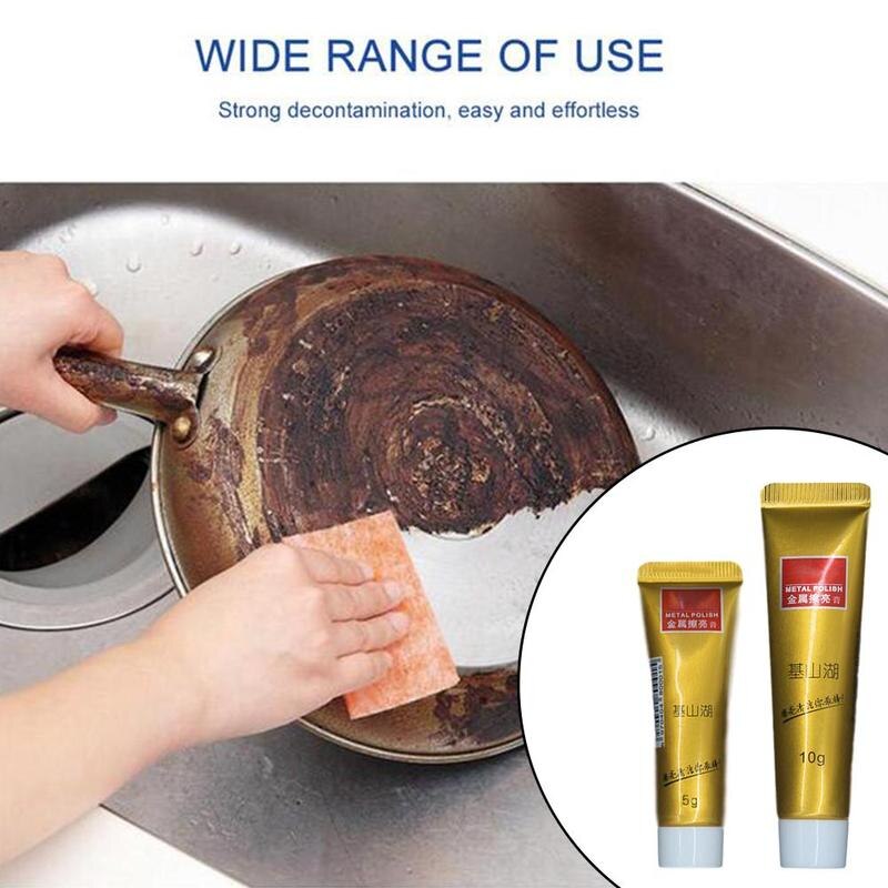 1Pc 10g Ultimate Metal Polishing Paste Faucet Tile Cleaner Polishing Paste Wax Remover Care Ceramic Rust Steel V5P8