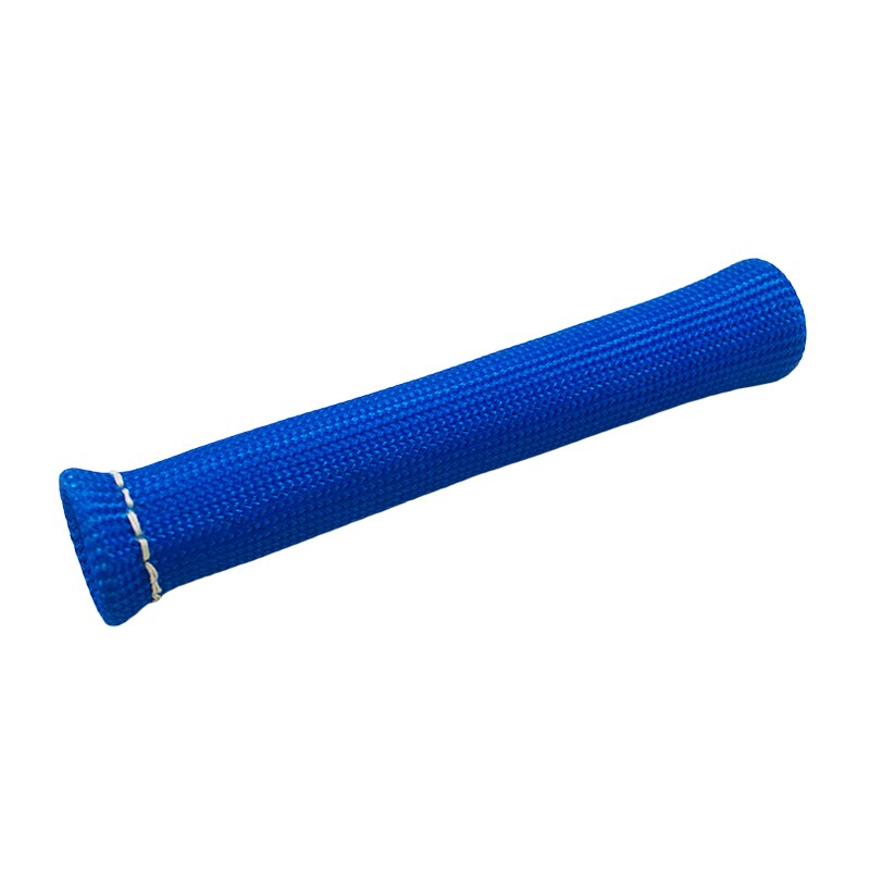 LZONE - Universal Fiberglass Spark plug Heat Protector Sleeve sleeving fuel A/C oil line wiring 6'' BLACK,RED,BLUE JR-SPH11: Blue