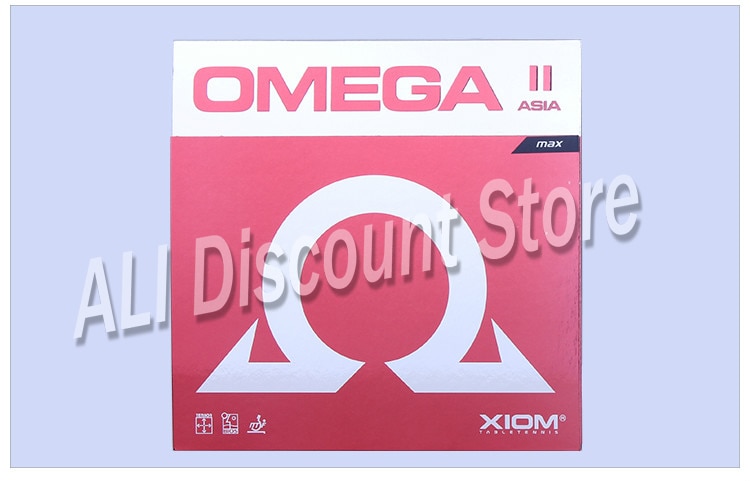 Original Xiom Omega 2 Asia Table Tennis Rubber Ping Pong Rubber Ryu Seung-min