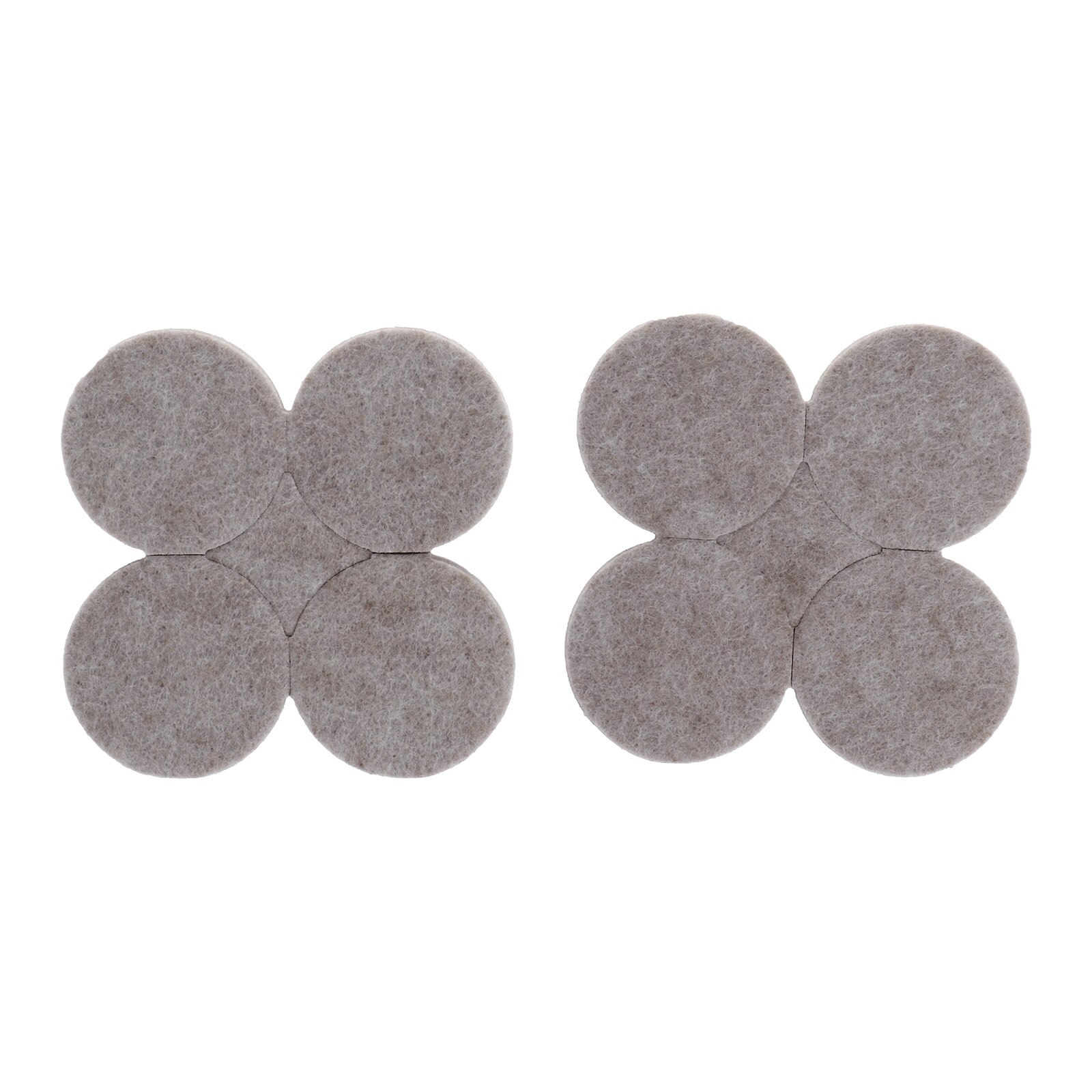 Anti Vibration Furniture Pads Nonslip Felt Feet Mats Adhesive Appliances Bottom Covers Table Chair Leg Protectors Home Accessory: Beige 8Pcs