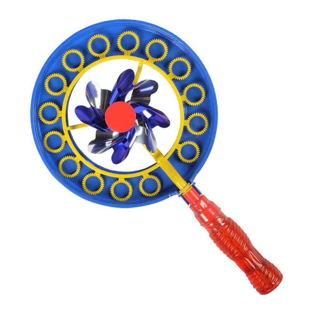 Two-in-one Bubble stick Windmill Portable Children Bubble Wand Outside activity Bubble concentrate Toy: 1