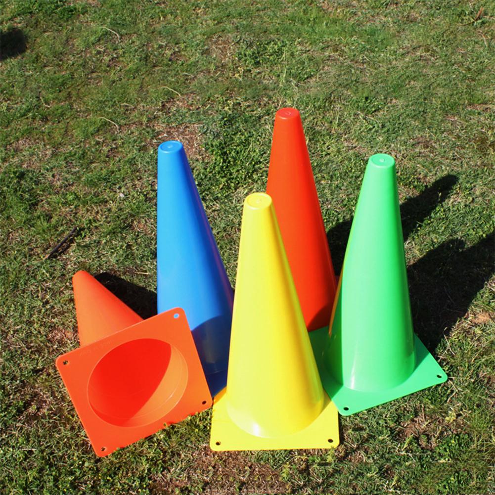 Plastic Voetbal Training Verkeer Kegel Ruimte Marker Voor Kinderen Thuis Voetbal Training Voetbal