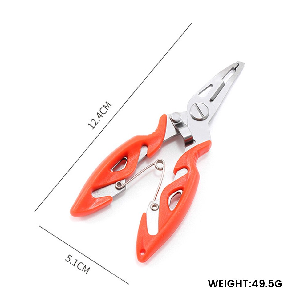 Multifunction Fishing Plier Scissor Fishing Tools Braid Line Lure Cutter Hook Remover Fishing Cutting Fish Use Tongs Scissors